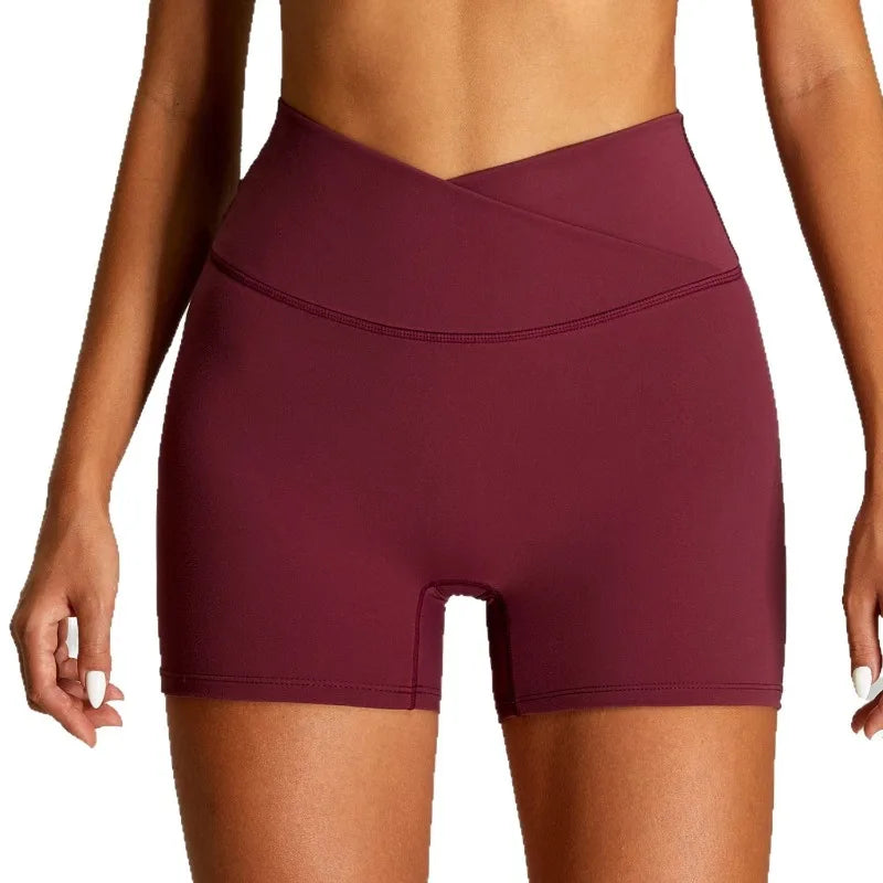 Onyx Athlete – High-Rise Performance Shorts