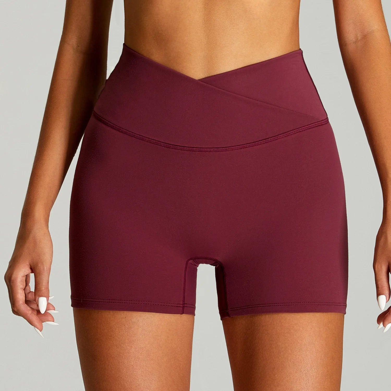 Onyx Athlete – High-Rise Performance Shorts