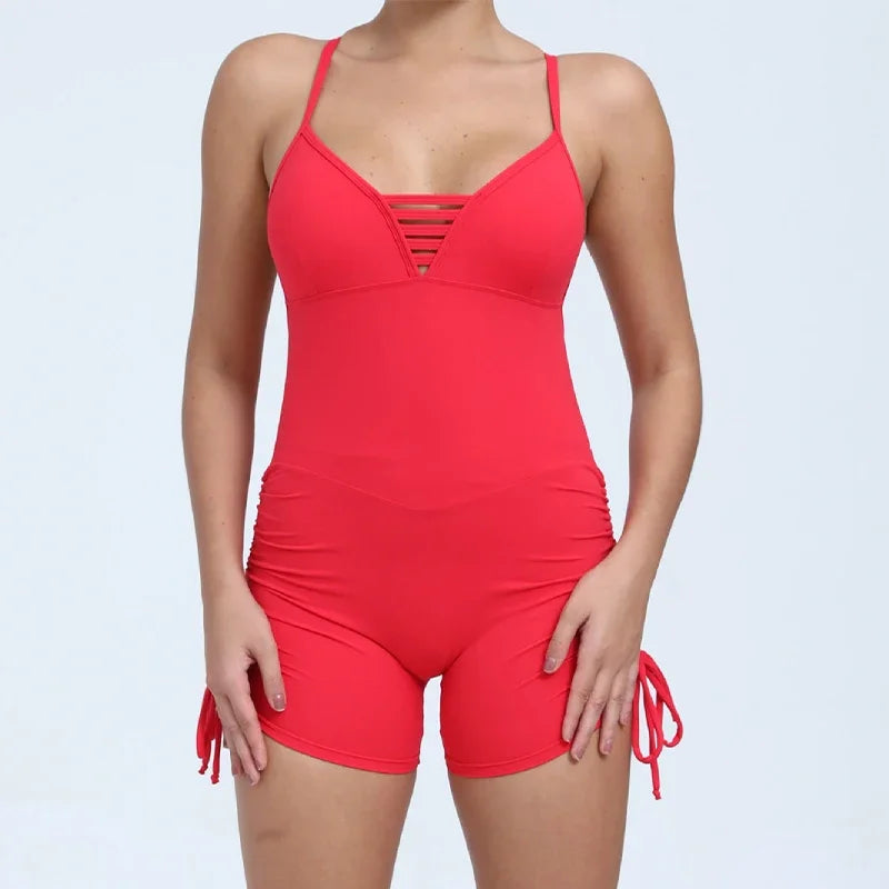 V-Back Performance Jumpsuit – Onyx Athlete