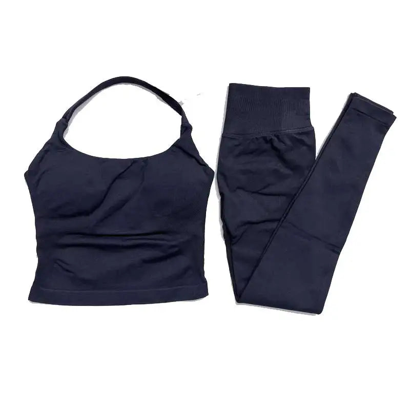 Onyx Athlete – Halter Workout Legging Set