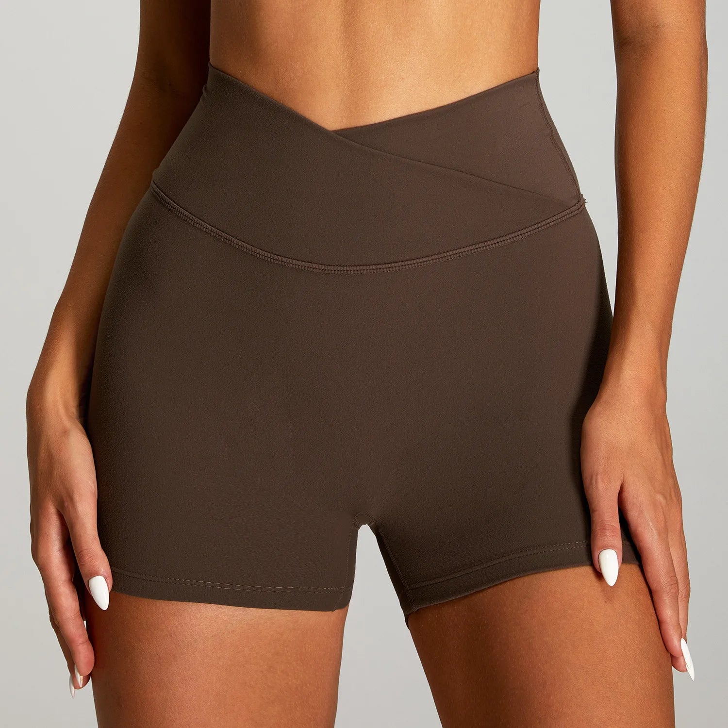 Onyx Athlete – High-Rise Performance Shorts