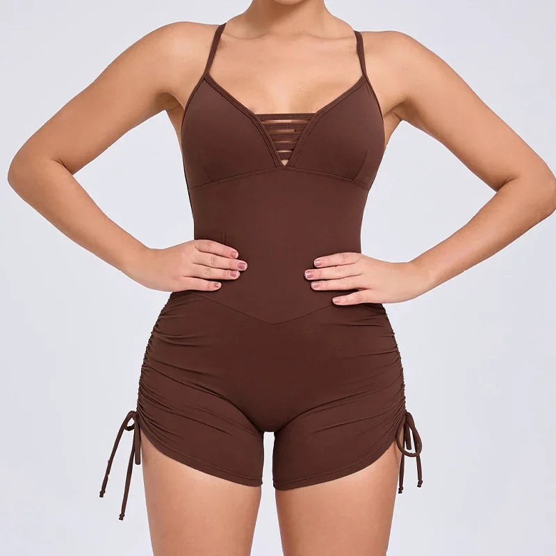 V-Back Performance Jumpsuit – Onyx Athlete