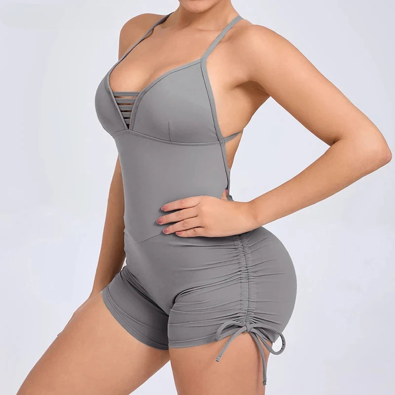 V-Back Performance Jumpsuit – Onyx Athlete