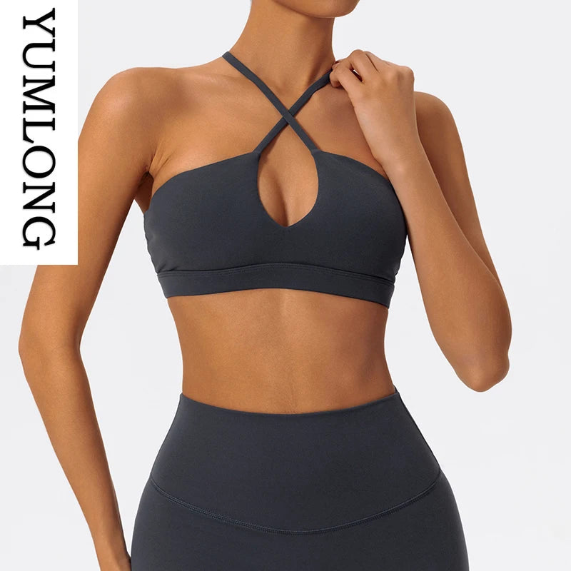 Onyx Athlete Push-Up Sports Bra – Ultra-Soft, Breathable Yoga Bralette for Gym & Everyday Comfort