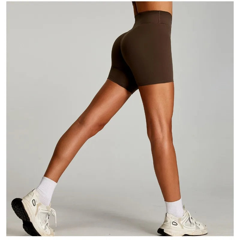 Onyx Athlete – High-Rise Performance Shorts