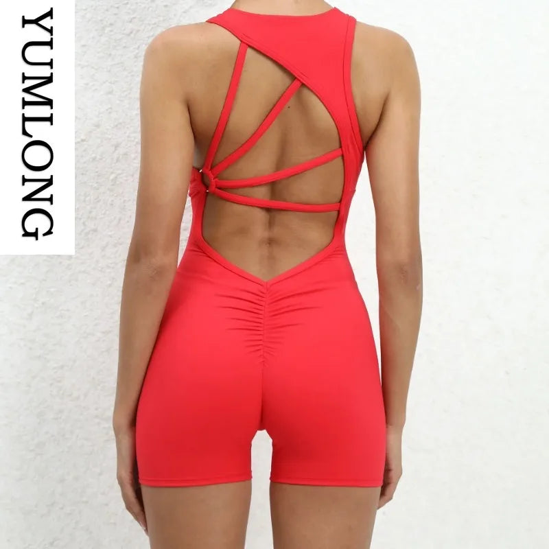 Luxury Seamless Athletic One-Piece - Onyx Athlete
