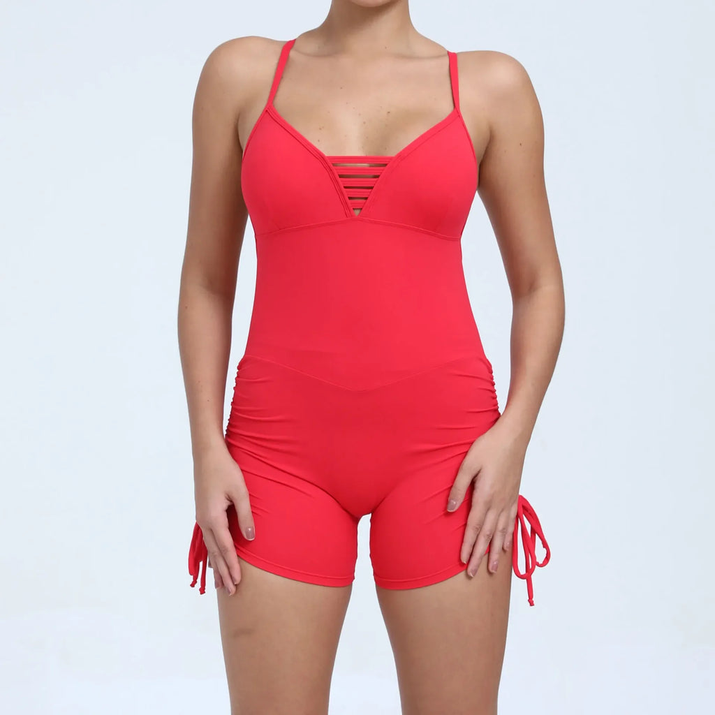 V-Back Performance Jumpsuit – Onyx Athlete