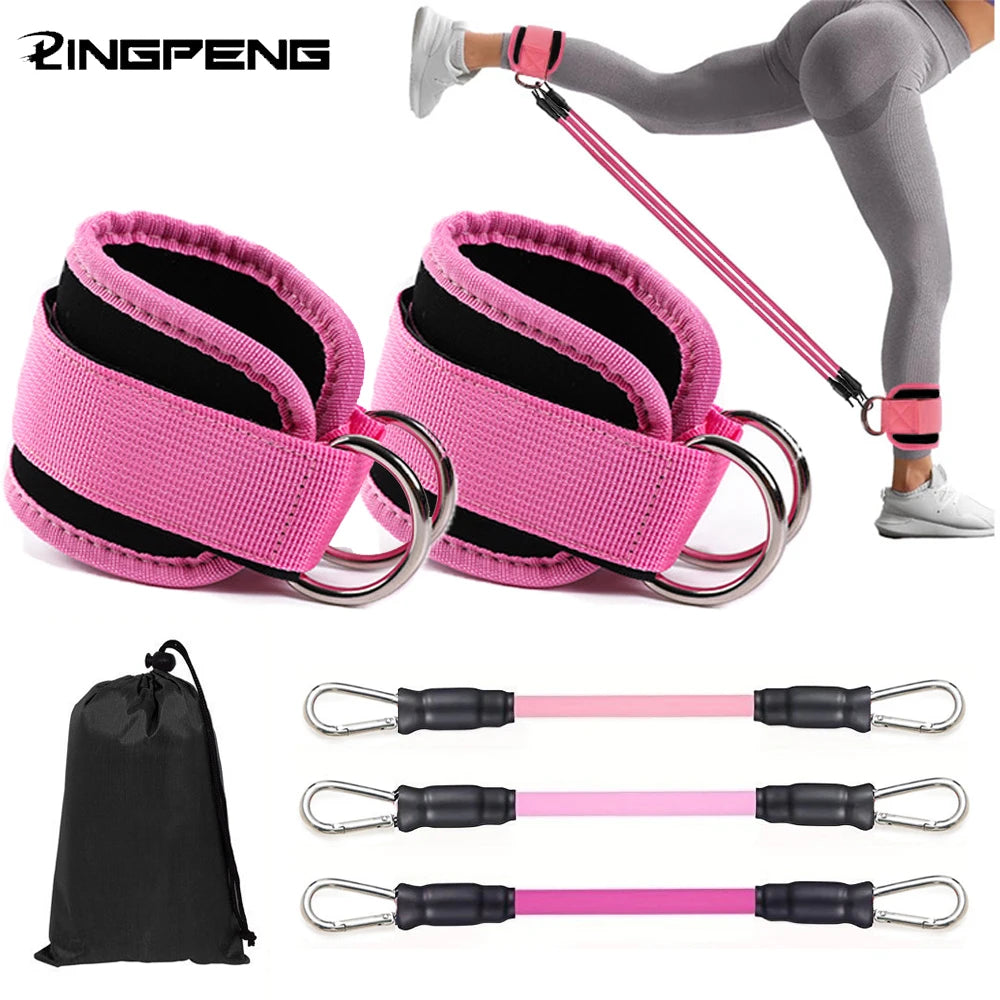 Onyx Athlete – Premium Ankle Resistance Bands Set
