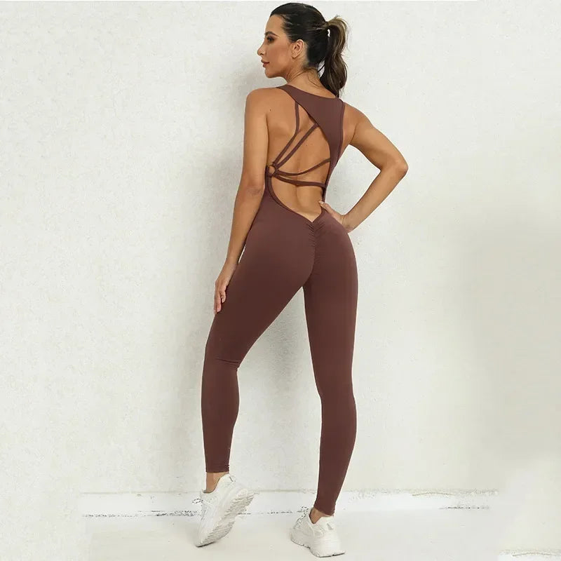 Luxury Seamless Athletic One-Piece - Onyx Athlete