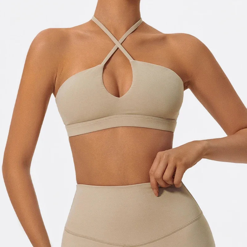 Onyx Athlete Push-Up Sports Bra – Ultra-Soft, Breathable Yoga Bralette for Gym & Everyday Comfort