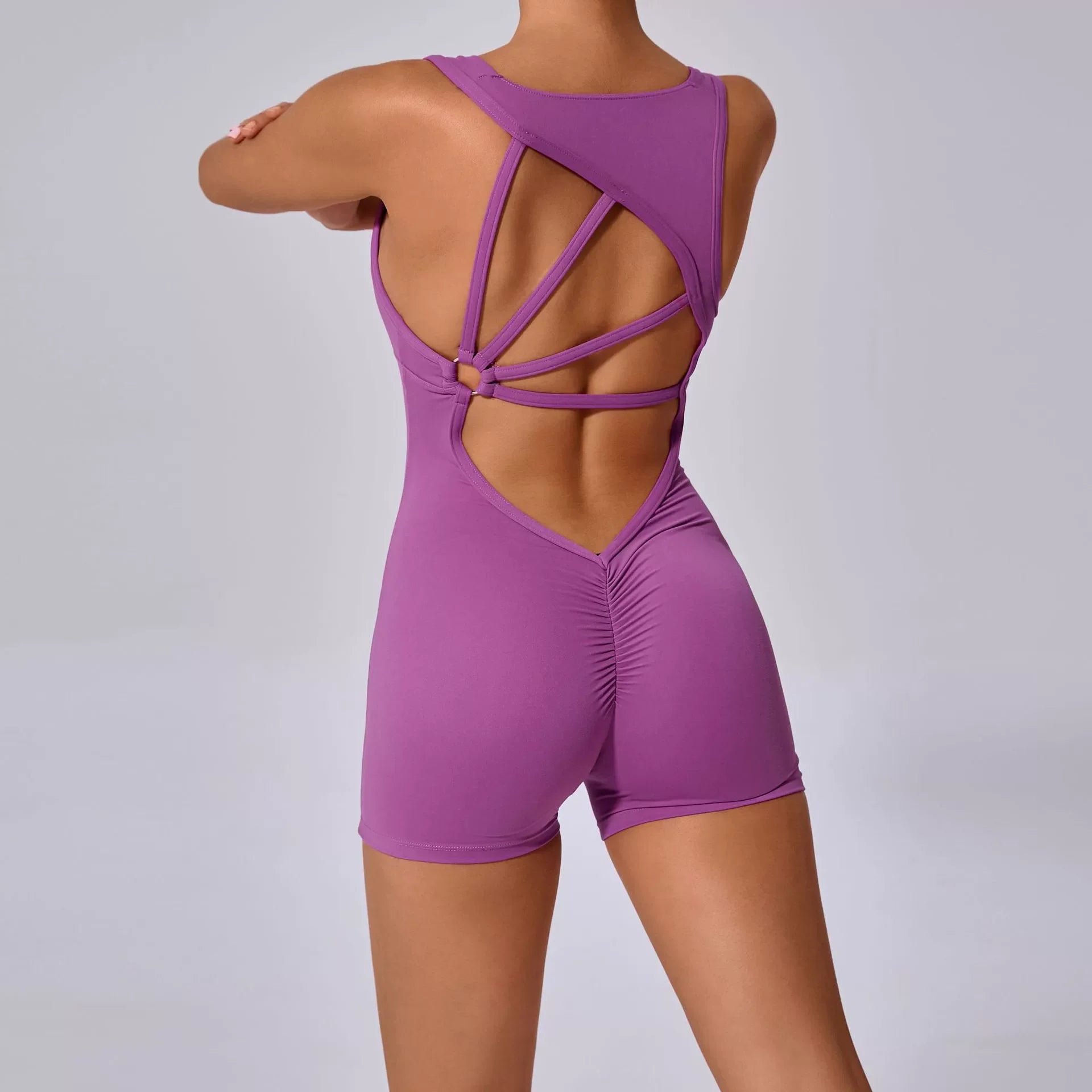 Luxury Seamless Athletic One-Piece - Onyx Athlete