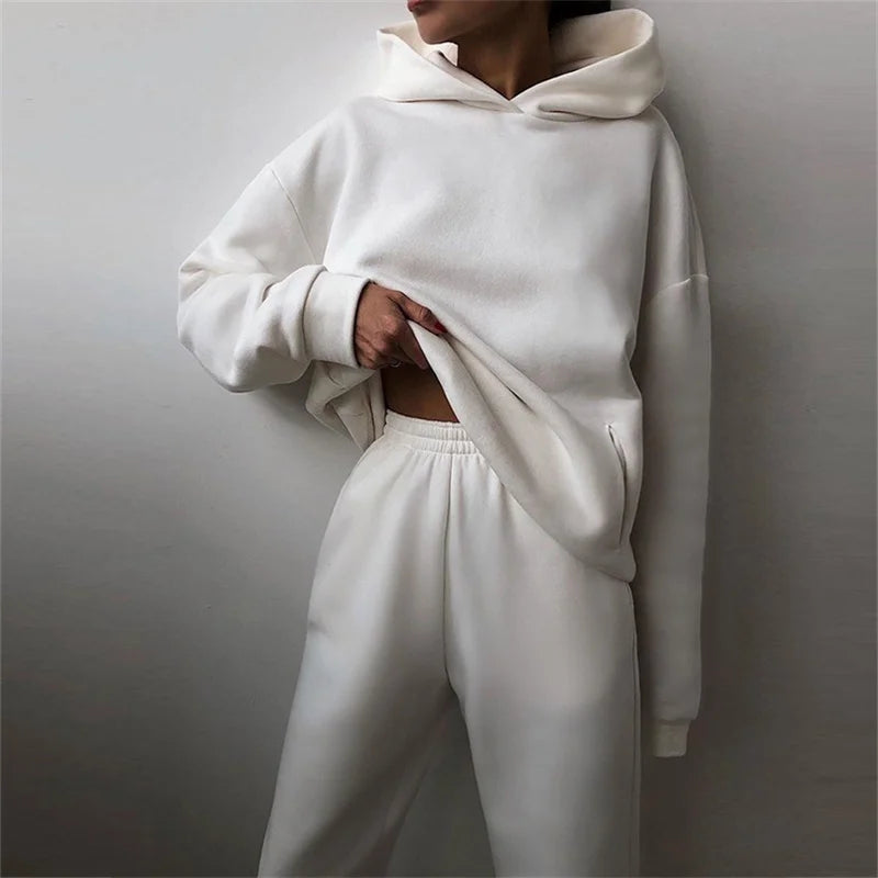 Onyx Athlete – Luxe Oversized Hoodie & Pant Set