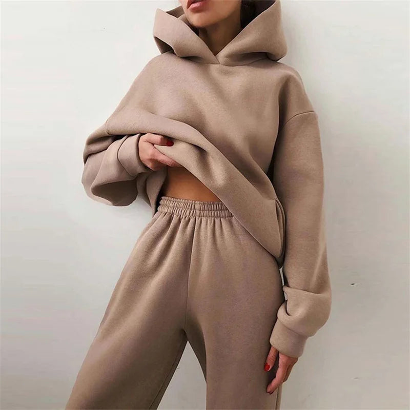 Onyx Athlete – Luxe Oversized Hoodie & Pant Set