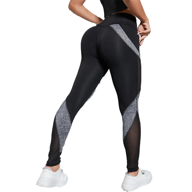 Onyx Athlete – Mesh Spliced Yoga Leggings