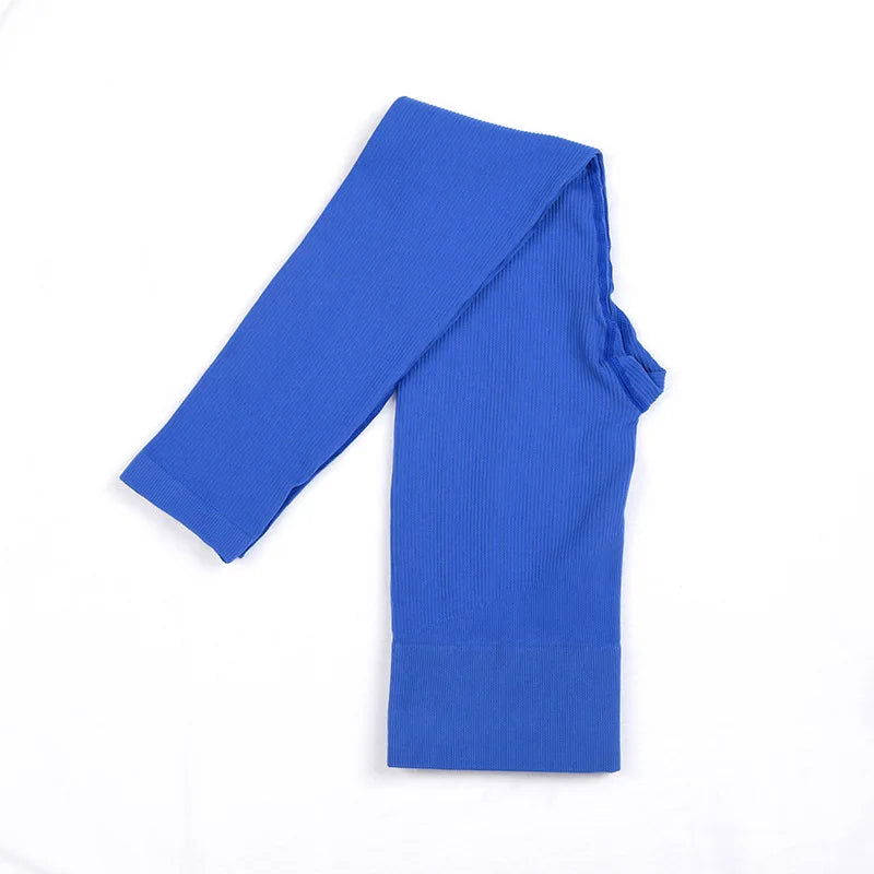 Onyx Athlete – Ribbed High-Waist Leggings