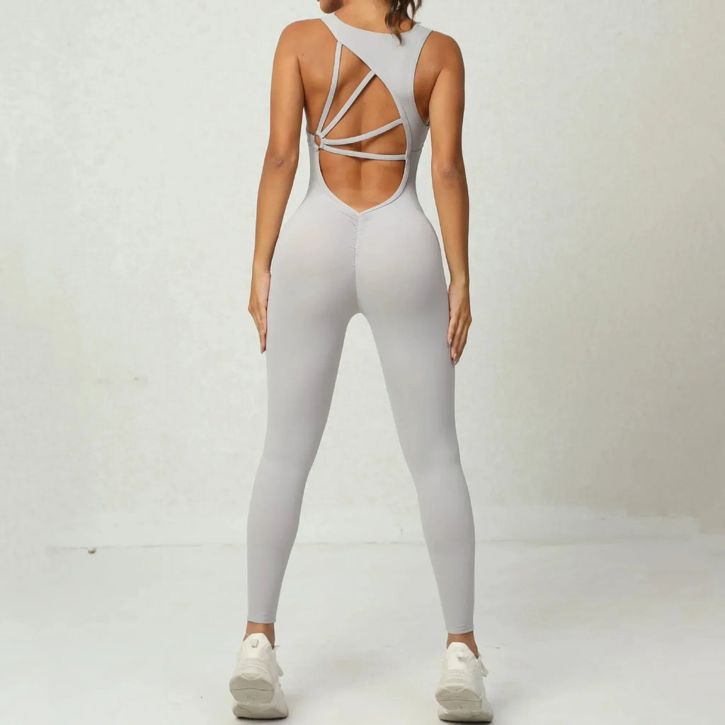 Luxury Seamless Athletic One-Piece - Onyx Athlete
