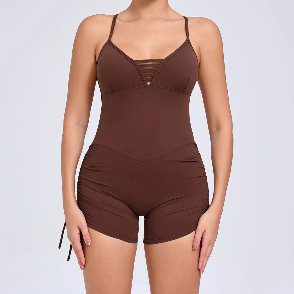 V-Back Performance Jumpsuit – Onyx Athlete