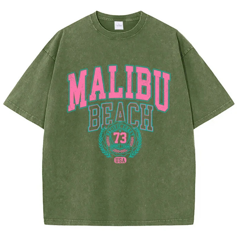 Onyx Athlete – Malibu Beach Washed Oversized Tee