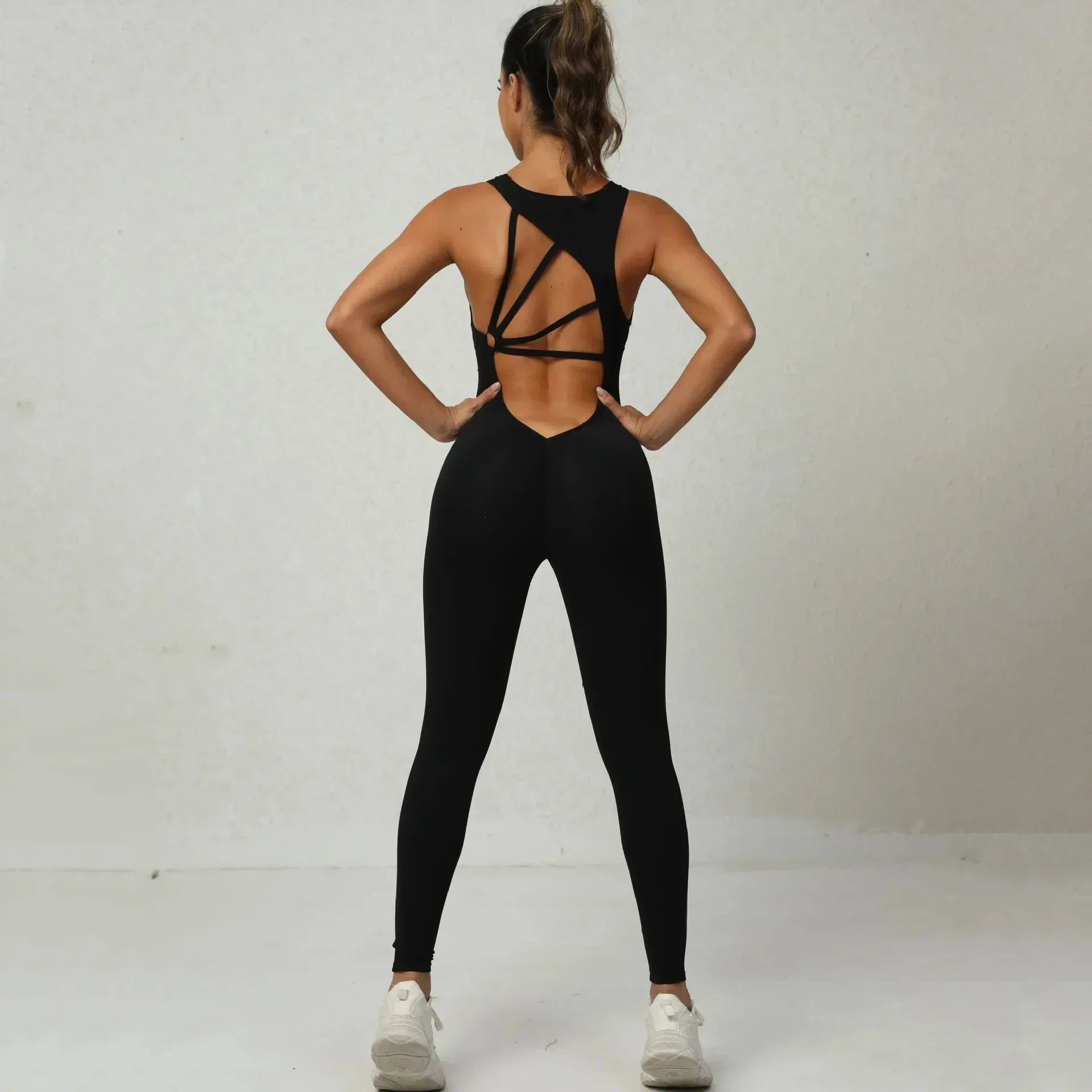 Luxury Seamless Athletic One-Piece - Onyx Athlete