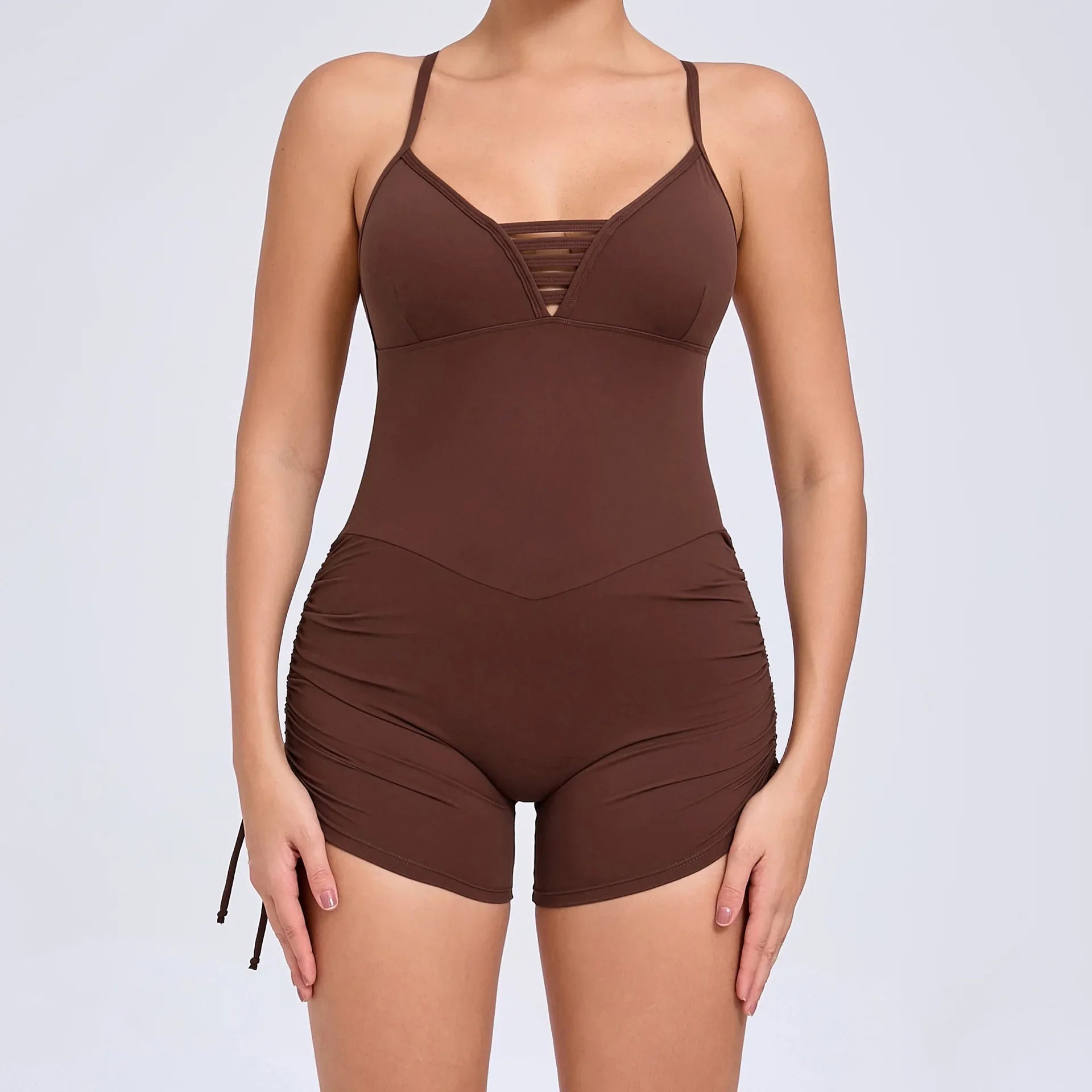 V-Back Performance Jumpsuit – Onyx Athlete